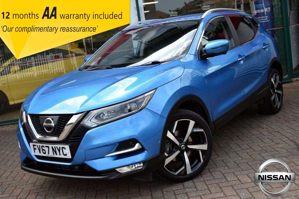 A 2017 NISSAN QASHQAI 1.2 DIG-T TEKNA 5 DOOR X-TRON AUTO 113 BHP (EURO 6) 1 Owner With Full Nissa A 2017 NISSAN QASHQAI 1.2 DIG-T TEKNA 5 DOOR X-TRON AUTO 113 BHP (EURO 6) 1 Owner With Full Nissa