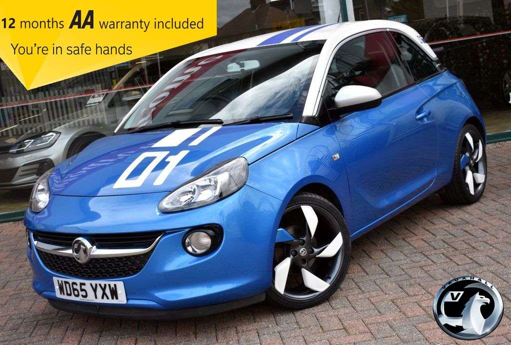 A 2016 VAUXHALL ADAM 1.4 16V SLAM 3 DOOR 99 BHP DAB / Bluetooth / Rear Park Assist A 2016 VAUXHALL ADAM 1.4 16V SLAM 3 DOOR 99 BHP DAB / Bluetooth / Rear Park Assist