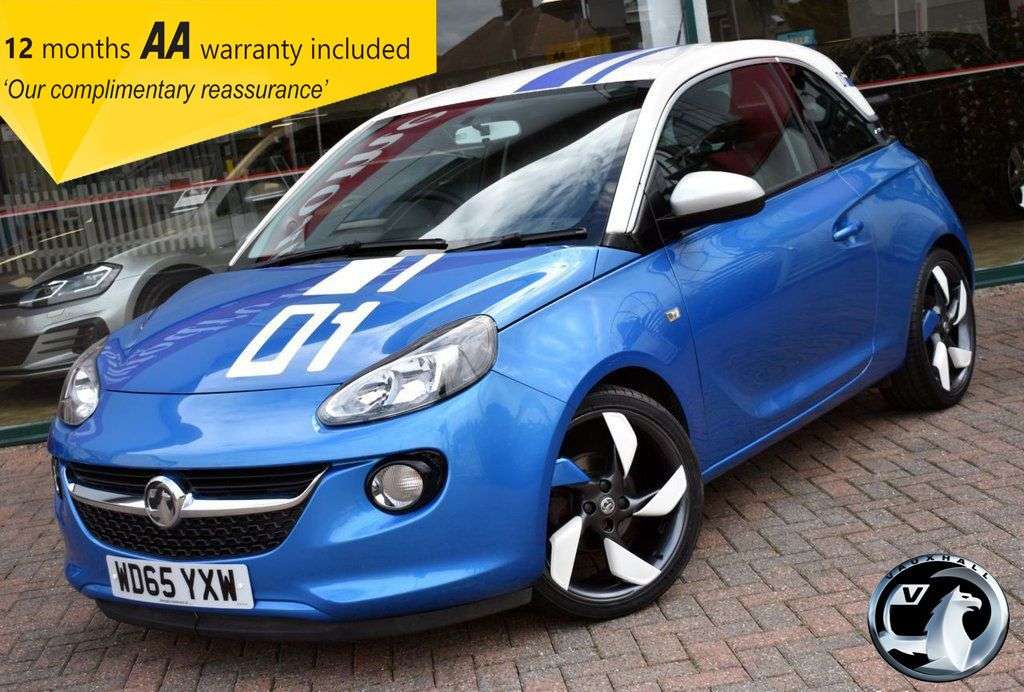 A 2016 VAUXHALL ADAM 1.4 16V SLAM 3 DOOR 99 BHP DAB / Bluetooth / Rear Park Assist A 2016 VAUXHALL ADAM 1.4 16V SLAM 3 DOOR 99 BHP DAB / Bluetooth / Rear Park Assist
