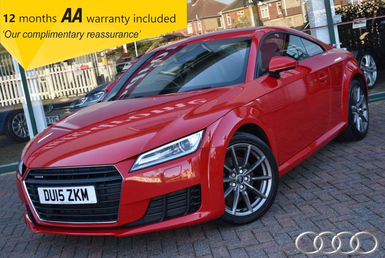 A 2015 AUDI TT 2.0TFSi QUATTRO SPORT COUPE S-TRONIC AUTO 227 BHP (EURO 6) Heated Seats / D A 2015 AUDI TT 2.0TFSi QUATTRO SPORT COUPE S-TRONIC AUTO 227 BHP (EURO 6) Heated Seats / D