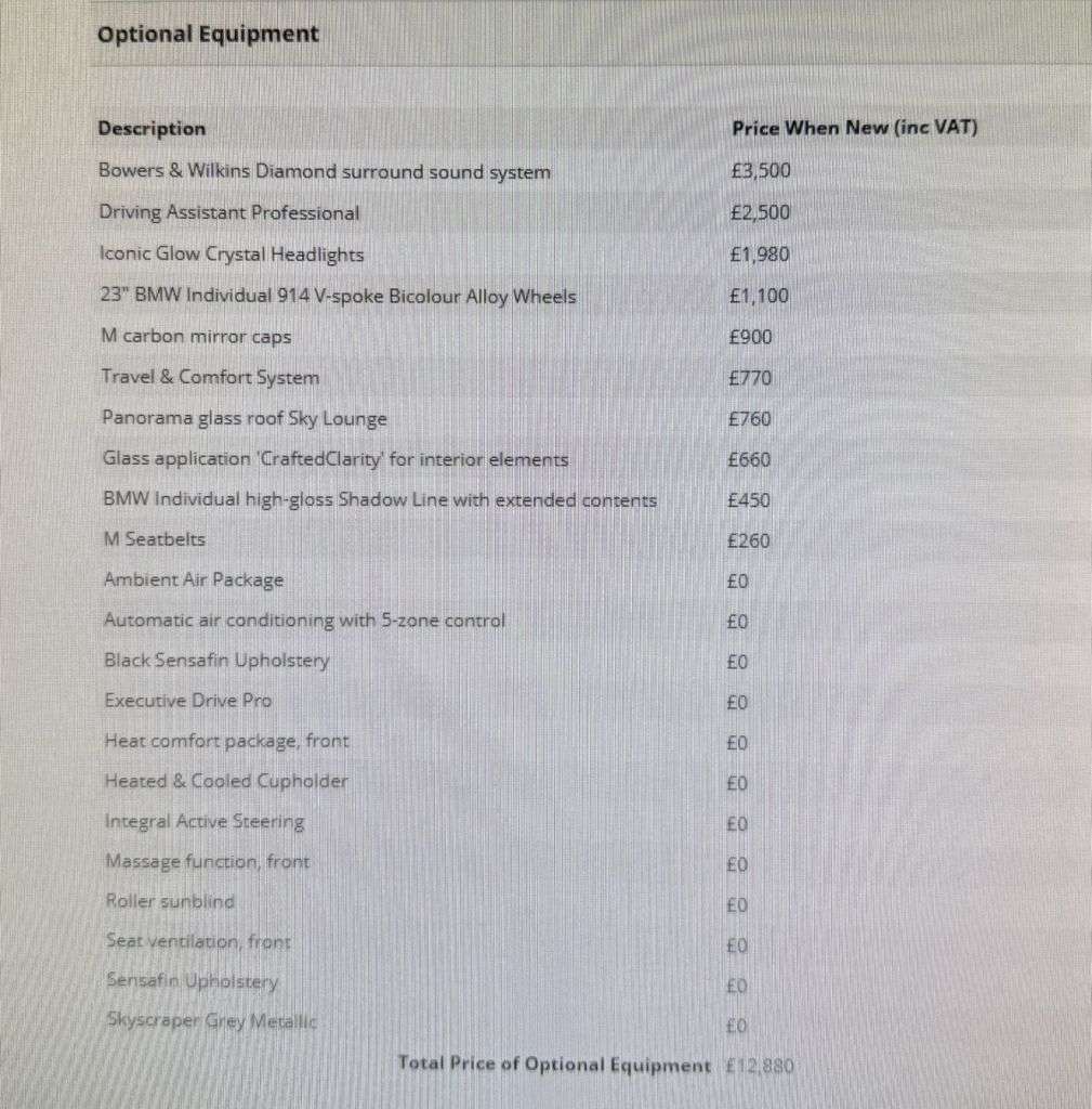 2023 BMW X7 2023 BMW X7