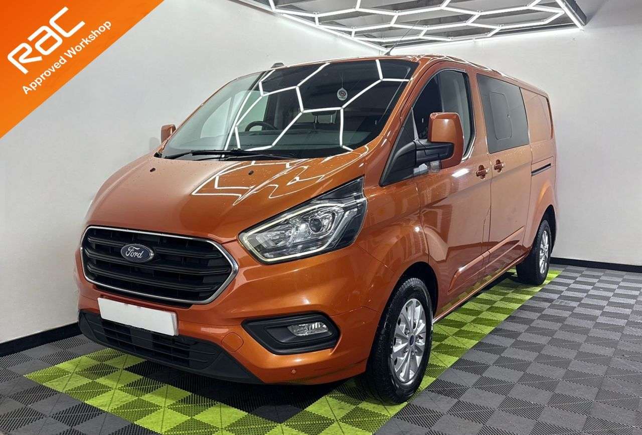 A 2021 FORD TRANSIT CUSTOM 2.0 320 EcoBlue Limited Crew Van Double Cab 5dr Diesel Manual L2 H1 Euro 6 A 2021 FORD TRANSIT CUSTOM 2.0 320 EcoBlue Limited Crew Van Double Cab 5dr Diesel Manual L2 H1 Euro 6
