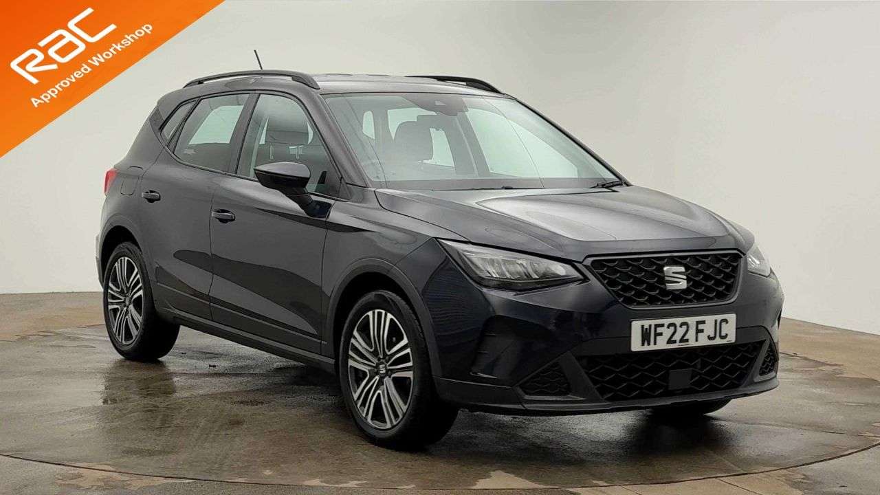 A 2022 SEAT ARONA 1.0 TSI EVO SE Technology SUV 5dr Petrol Manual Euro 6 (s/s) (95 ps) A 2022 SEAT ARONA 1.0 TSI EVO SE Technology SUV 5dr Petrol Manual Euro 6 (s/s) (95 ps)