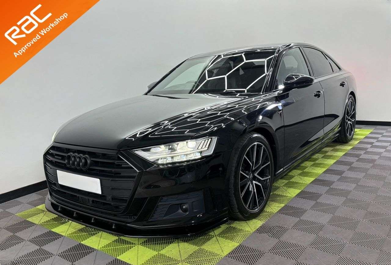 A 2020 AUDI A8 3.0 TFSI V6 55 Black Edition Saloon 4dr Petrol Tiptronic quattro Euro 6 (s/ A 2020 AUDI A8 3.0 TFSI V6 55 Black Edition Saloon 4dr Petrol Tiptronic quattro Euro 6 (s/