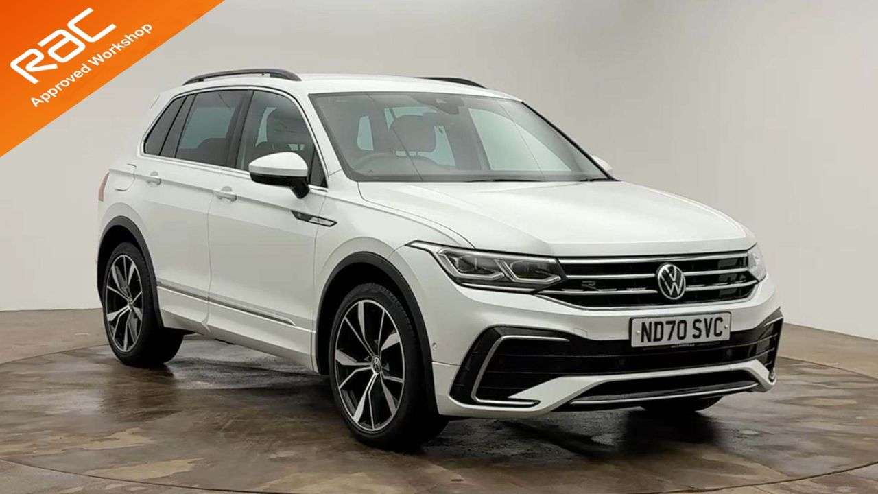 A 2021 VOLKSWAGEN TIGUAN 1.5 TSI R-Line SUV 5dr Petrol DSG Euro 6 (s/s) (150 ps) A 2021 VOLKSWAGEN TIGUAN 1.5 TSI R-Line SUV 5dr Petrol DSG Euro 6 (s/s) (150 ps)