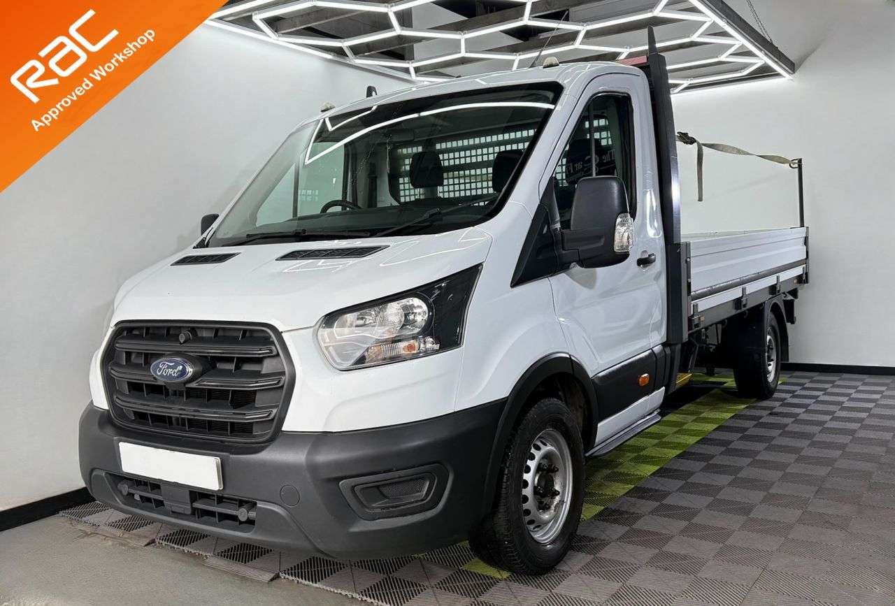 A 2021 FORD TRANSIT 2.0 350 EcoBlue Leader Chassis Cab 2dr Diesel Manual FWD L3 Euro 6 (s/s) (1 A 2021 FORD TRANSIT 2.0 350 EcoBlue Leader Chassis Cab 2dr Diesel Manual FWD L3 Euro 6 (s/s) (1
