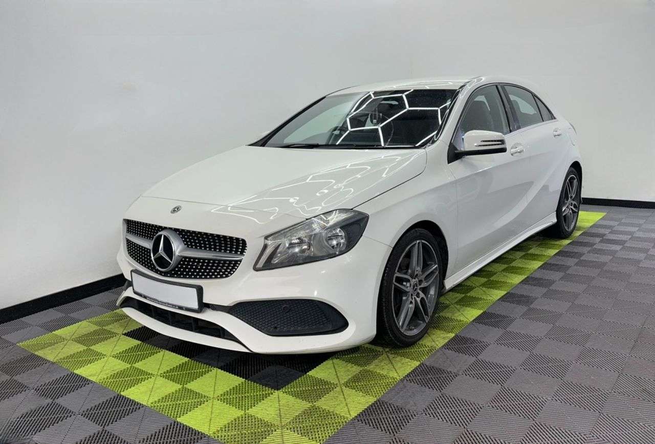 A 2017 MERCEDES-BENZ A-CLASS 1.5 A180d AMG Line Hatchback 5dr Diesel Manual Euro 6 (s/s) (109 ps) A 2017 MERCEDES-BENZ A-CLASS 1.5 A180d AMG Line Hatchback 5dr Diesel Manual Euro 6 (s/s) (109 ps)