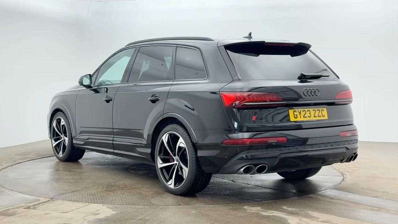 A 2023 AUDI SQ7 4.0 TFSI V8 Black Edition SUV 5dr Petrol Tiptronic quattro Euro 6 (s/s) (50 A 2023 AUDI SQ7 4.0 TFSI V8 Black Edition SUV 5dr Petrol Tiptronic quattro Euro 6 (s/s) (50