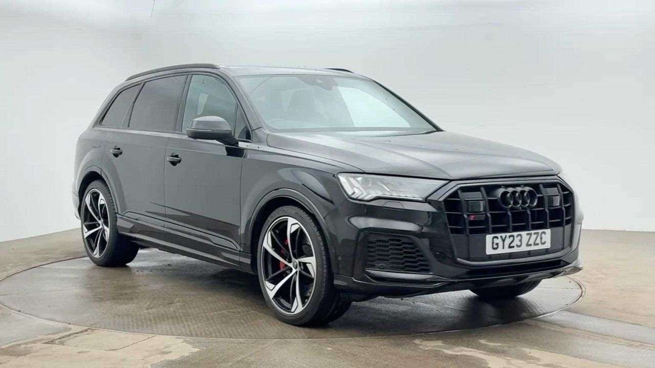 A 2023 AUDI SQ7 4.0 TFSI V8 Black Edition SUV 5dr Petrol Tiptronic quattro Euro 6 (s/s) (50 A 2023 AUDI SQ7 4.0 TFSI V8 Black Edition SUV 5dr Petrol Tiptronic quattro Euro 6 (s/s) (50