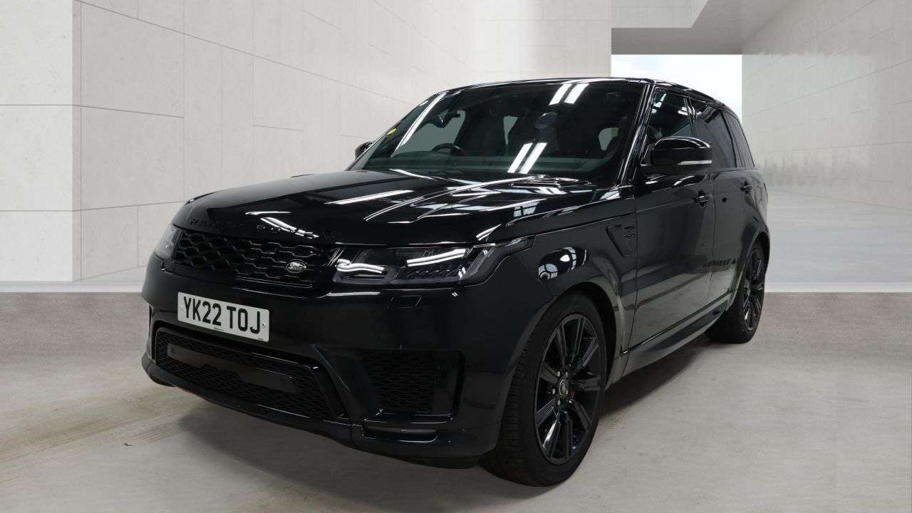 A 2022 LAND ROVER RANGE ROVER SPORT 2.0 P400e 13.1kWh HSE Dynamic Black SUV 5dr Petrol Plug-in Hybrid Auto 4WD A 2022 LAND ROVER RANGE ROVER SPORT 2.0 P400e 13.1kWh HSE Dynamic Black SUV 5dr Petrol Plug-in Hybrid Auto 4WD