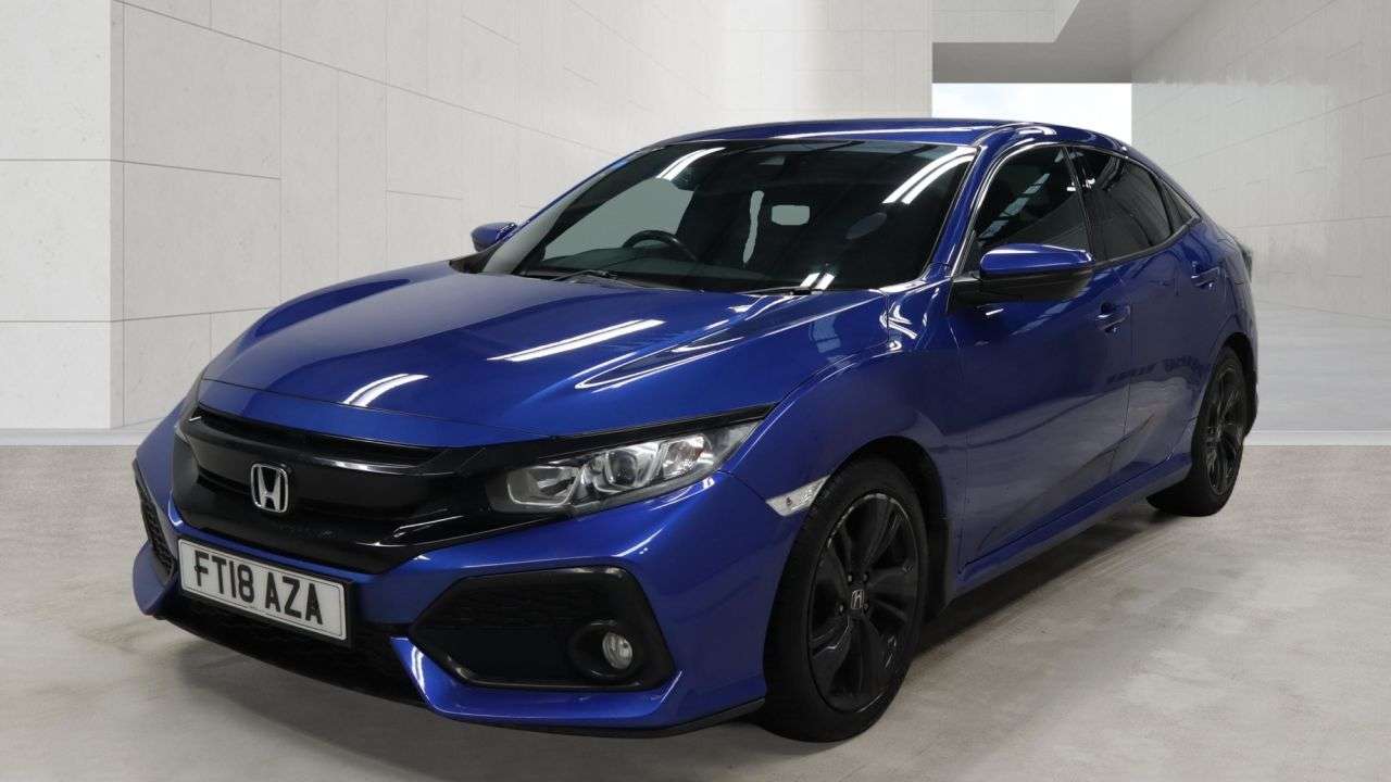 A 2018 HONDA CIVIC 1.0 VTEC Turbo SR Hatchback 5dr Petrol CVT Euro 6 (s/s) (126 ps) A 2018 HONDA CIVIC 1.0 VTEC Turbo SR Hatchback 5dr Petrol CVT Euro 6 (s/s) (126 ps)