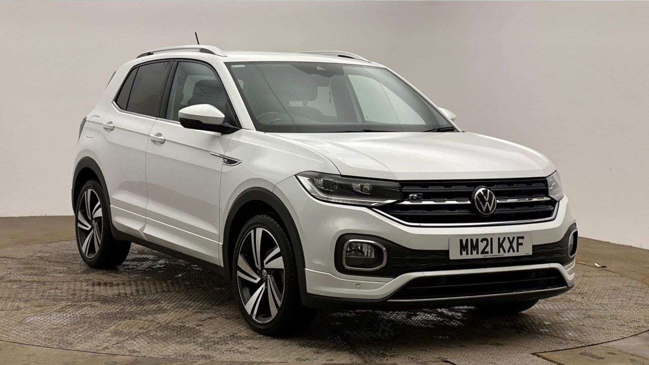 A 2021 VOLKSWAGEN T-CROSS 1.0 TSI R-Line SUV 5dr Petrol DSG Euro 6 (s/s) (110 ps) A 2021 VOLKSWAGEN T-CROSS 1.0 TSI R-Line SUV 5dr Petrol DSG Euro 6 (s/s) (110 ps)