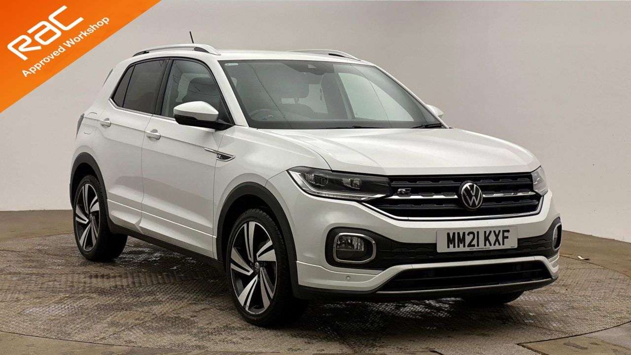 A 2021 VOLKSWAGEN T-CROSS 1.0 TSI R-Line SUV 5dr Petrol DSG Euro 6 (s/s) (110 ps) A 2021 VOLKSWAGEN T-CROSS 1.0 TSI R-Line SUV 5dr Petrol DSG Euro 6 (s/s) (110 ps)