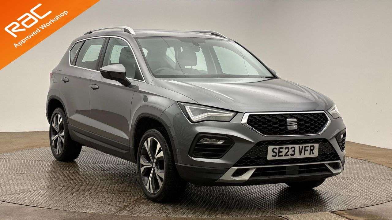 A 2023 SEAT ATECA 1.0 TSI SE Technology SUV 5dr Petrol Manual Euro 6 (s/s) (110 ps) A 2023 SEAT ATECA 1.0 TSI SE Technology SUV 5dr Petrol Manual Euro 6 (s/s) (110 ps)