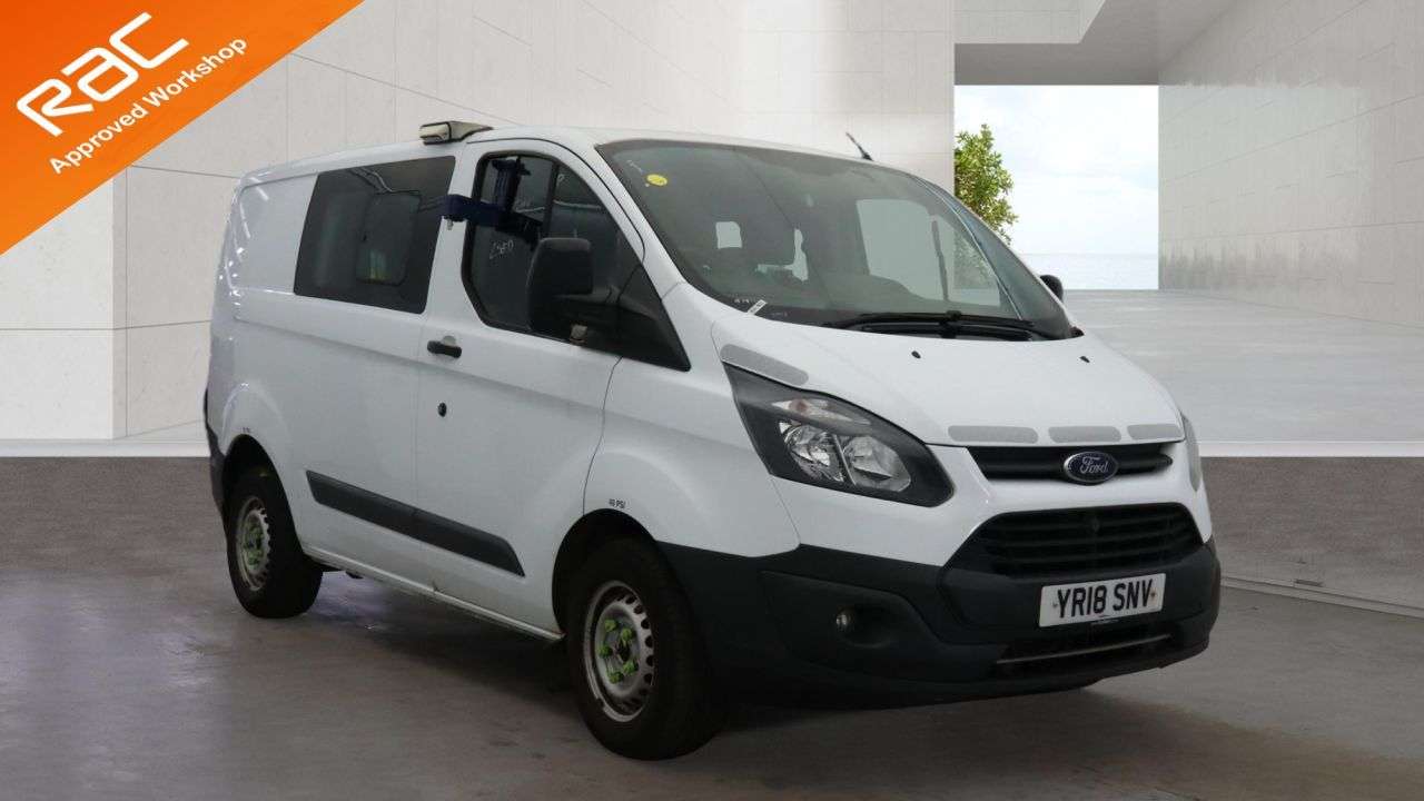 A 2018 FORD TRANSIT CUSTOM 2.0 TDCi 310 Panel Van 5dr Diesel Manual L2 H1 (167 g/km, 104 bhp) A 2018 FORD TRANSIT CUSTOM 2.0 TDCi 310 Panel Van 5dr Diesel Manual L2 H1 (167 g/km, 104 bhp)