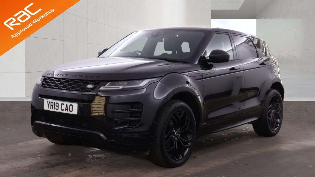 A 2019 LAND ROVER RANGE ROVER EVOQUE 2.0 D180 R-Dynamic SE SUV 5dr Diesel Auto 4WD Euro 6 (s/s) (180 ps) A 2019 LAND ROVER RANGE ROVER EVOQUE 2.0 D180 R-Dynamic SE SUV 5dr Diesel Auto 4WD Euro 6 (s/s) (180 ps)
