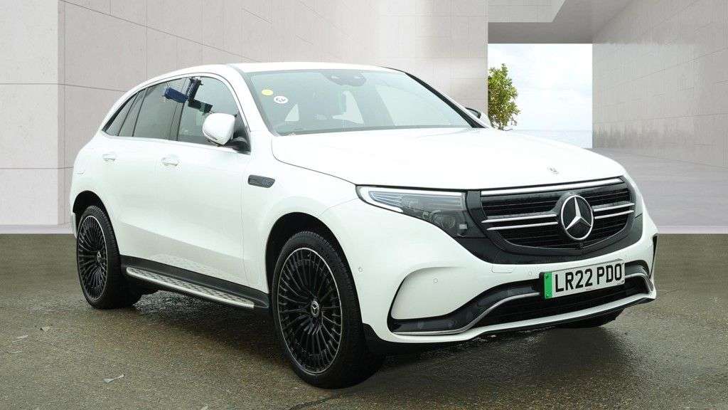 A 2022 MERCEDES-BENZ EQC EQC 400 80kWh AMG Line (Premium Plus) SUV 5dr Electric Auto 4MATIC (408 ps) A 2022 MERCEDES-BENZ EQC EQC 400 80kWh AMG Line (Premium Plus) SUV 5dr Electric Auto 4MATIC (408 ps)