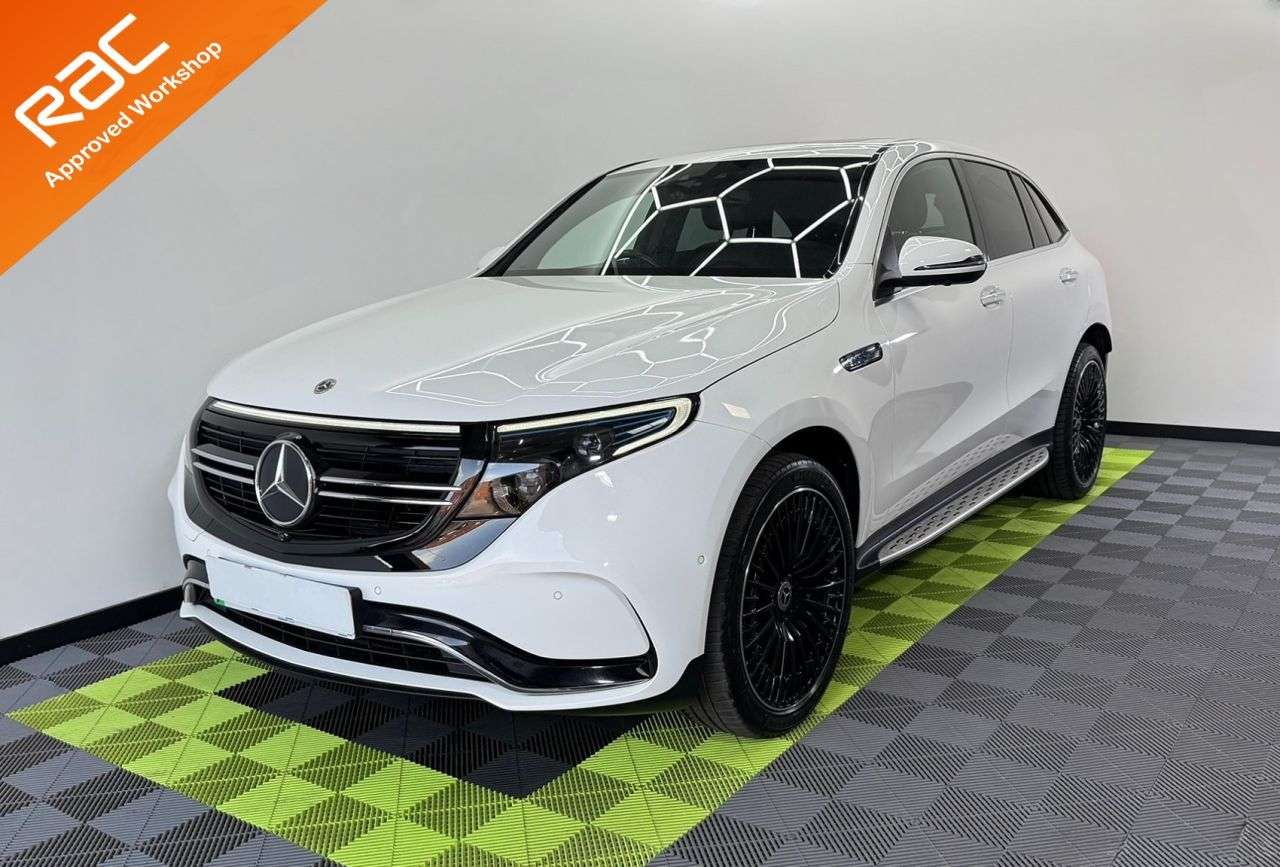 A 2022 MERCEDES-BENZ EQC EQC 400 80kWh AMG Line (Premium Plus) SUV 5dr Electric Auto 4MATIC (408 ps) A 2022 MERCEDES-BENZ EQC EQC 400 80kWh AMG Line (Premium Plus) SUV 5dr Electric Auto 4MATIC (408 ps)