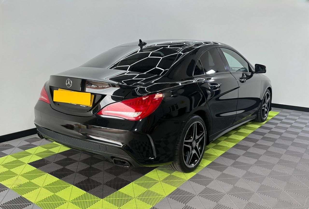 A 2014 MERCEDES-BENZ CLA 1.6 CLA180 AMG Sport Coupe 4dr Petrol Manual Euro 6 (s/s) (122 ps) A 2014 MERCEDES-BENZ CLA 1.6 CLA180 AMG Sport Coupe 4dr Petrol Manual Euro 6 (s/s) (122 ps)