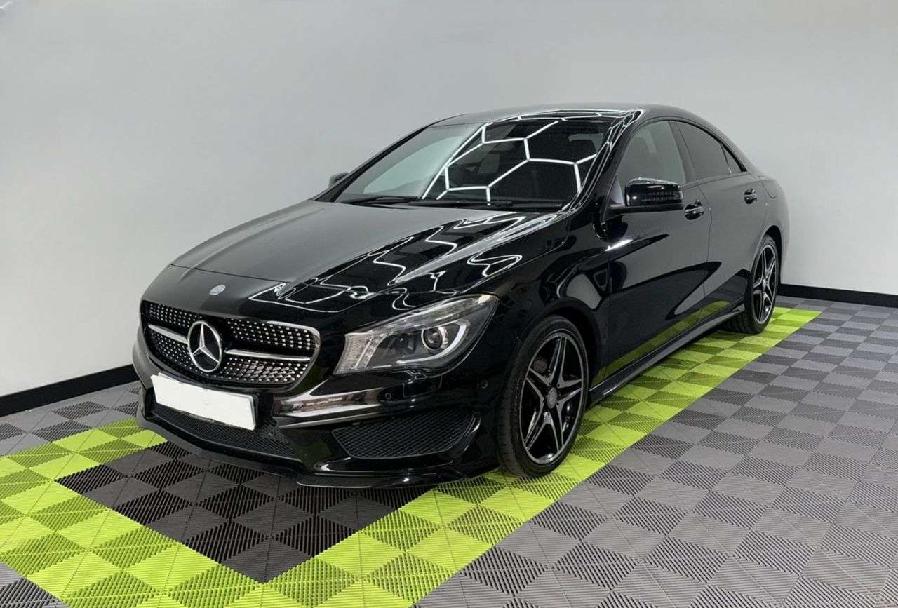 A 2014 MERCEDES-BENZ CLA 1.6 CLA180 AMG Sport Coupe 4dr Petrol Manual Euro 6 (s/s) (122 ps) A 2014 MERCEDES-BENZ CLA 1.6 CLA180 AMG Sport Coupe 4dr Petrol Manual Euro 6 (s/s) (122 ps)