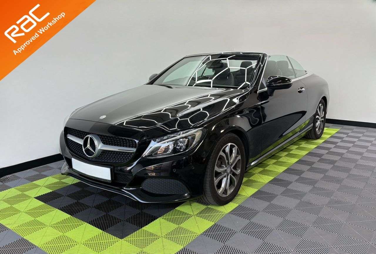 A 2016 MERCEDES-BENZ C CLASS 2.1 C220d Sport Cabriolet 2dr Diesel G-Tronic+ Euro 6 (s/s) (170 ps) A 2016 MERCEDES-BENZ C CLASS 2.1 C220d Sport Cabriolet 2dr Diesel G-Tronic+ Euro 6 (s/s) (170 ps)