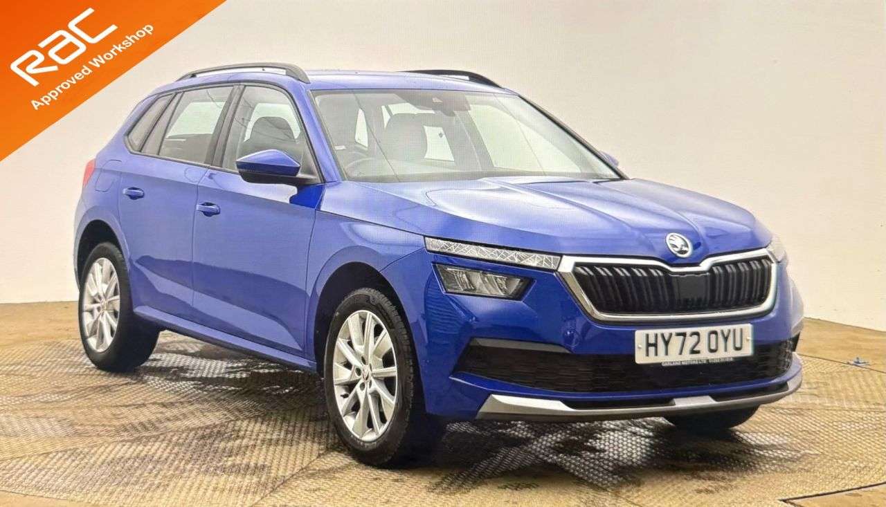 A 2022 SKODA KAMIQ 1.0 TSI SE SUV 5dr Petrol DSG Euro 6 (s/s) (110 ps) A 2022 SKODA KAMIQ 1.0 TSI SE SUV 5dr Petrol DSG Euro 6 (s/s) (110 ps)