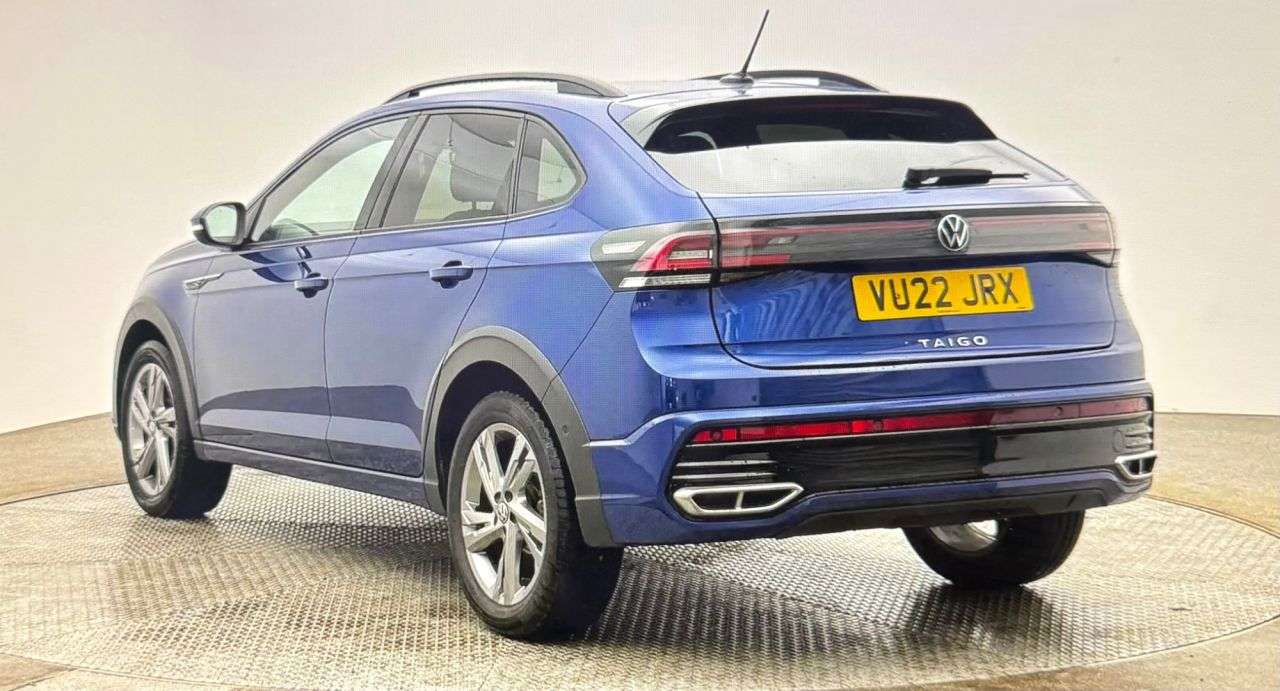 A 2022 VOLKSWAGEN TAIGO 1.0 TSI R-Line SUV 5dr Petrol DSG Euro 6 (s/s) (110 ps) A 2022 VOLKSWAGEN TAIGO 1.0 TSI R-Line SUV 5dr Petrol DSG Euro 6 (s/s) (110 ps)
