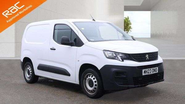 A 2023 PEUGEOT PARTNER 1.5 BlueHDi 1000 Professional Premium + Standard Panel Van 5dr Diesel Manua A 2023 PEUGEOT PARTNER 1.5 BlueHDi 1000 Professional Premium + Standard Panel Van 5dr Diesel Manua