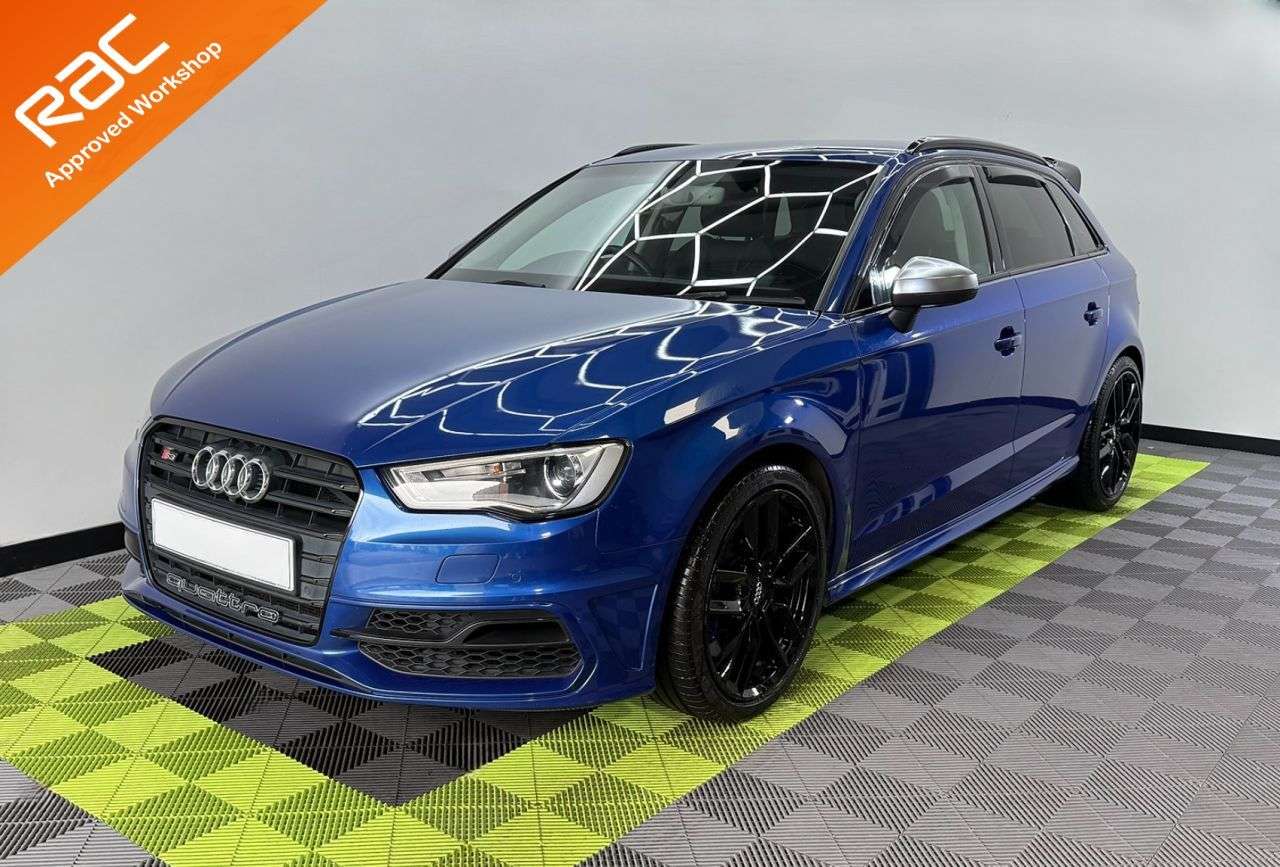 A 2015 AUDI S3 2.0 TFSI Sportback 5dr Petrol S Tronic quattro Euro 6 (s/s) (Nav) (300 ps) A 2015 AUDI S3 2.0 TFSI Sportback 5dr Petrol S Tronic quattro Euro 6 (s/s) (Nav) (300 ps)