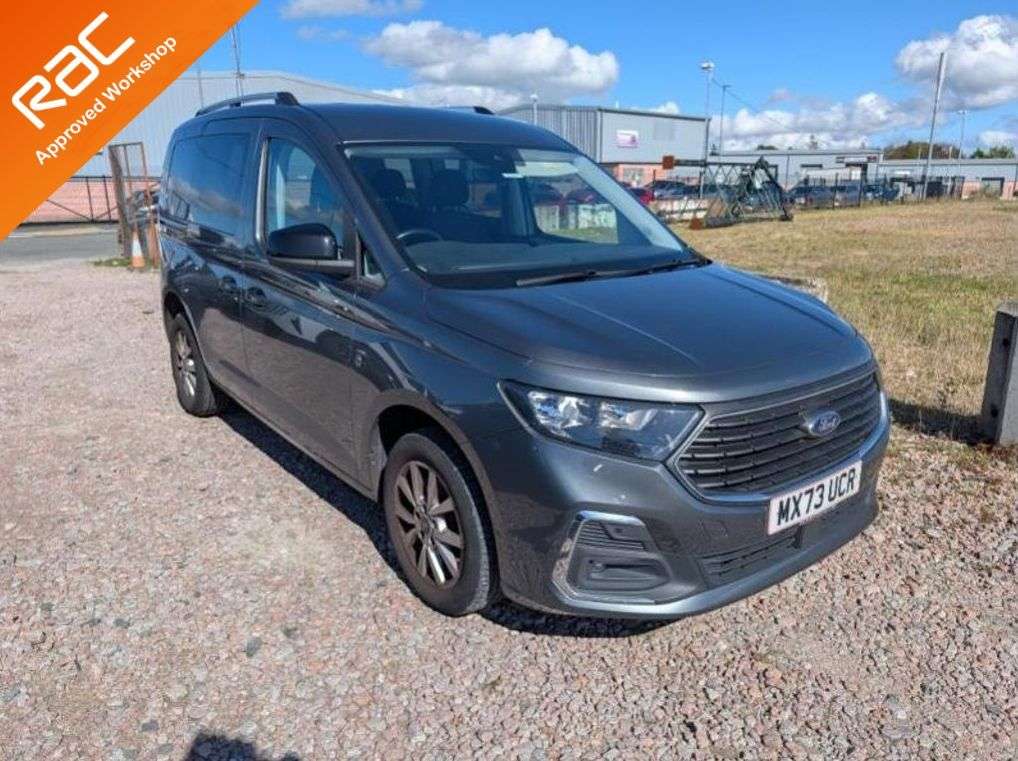 A 2023 FORD TOURNEO CONNECT 2.0 EcoBlue Titanium MPV 5dr Diesel DCT Euro 6 (s/s) (122 ps) A 2023 FORD TOURNEO CONNECT 2.0 EcoBlue Titanium MPV 5dr Diesel DCT Euro 6 (s/s) (122 ps)