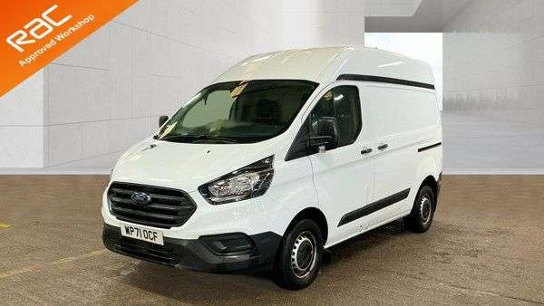 A 2021 FORD TRANSIT CUSTOM 2.0 300 EcoBlue Leader Panel Van 5dr Diesel Manual L1 H2 Euro 6 (s/s) (105 A 2021 FORD TRANSIT CUSTOM 2.0 300 EcoBlue Leader Panel Van 5dr Diesel Manual L1 H2 Euro 6 (s/s) (105