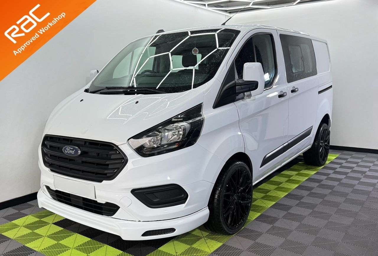 A 2020 FORD TRANSIT CUSTOM 2.0 300 EcoBlue Leader Crew Van Double Cab 5dr Diesel Manual L1 H1 Euro 6 ( A 2020 FORD TRANSIT CUSTOM 2.0 300 EcoBlue Leader Crew Van Double Cab 5dr Diesel Manual L1 H1 Euro 6 (