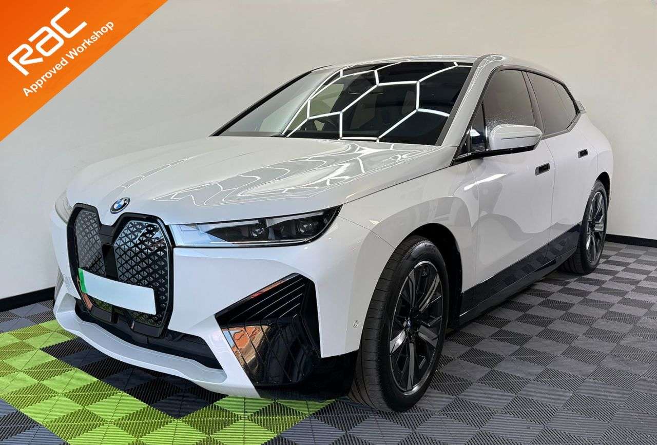 A 2023 BMW IX 40 76.6kWh M Sport SUV 5dr Electric Auto xDrive (11kW Charger) (326 ps) A 2023 BMW IX 40 76.6kWh M Sport SUV 5dr Electric Auto xDrive (11kW Charger) (326 ps)