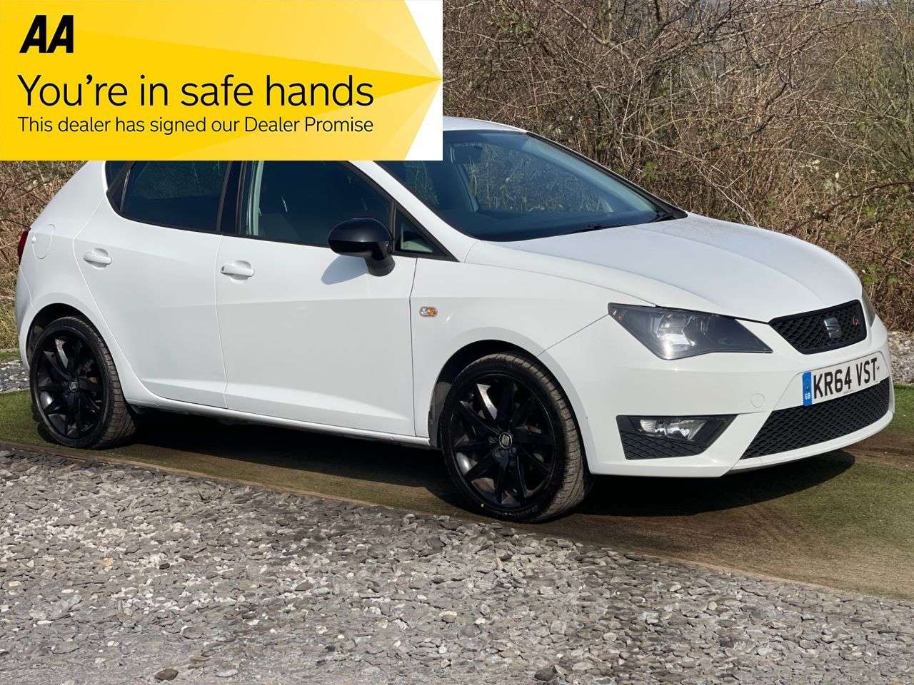 A 2014 SEAT IBIZA 1.2 TSI FR Black Hatchback 5dr Petrol Manual Euro 5 (105 ps) BLACK ALLOYS A A 2014 SEAT IBIZA 1.2 TSI FR Black Hatchback 5dr Petrol Manual Euro 5 (105 ps) BLACK ALLOYS A