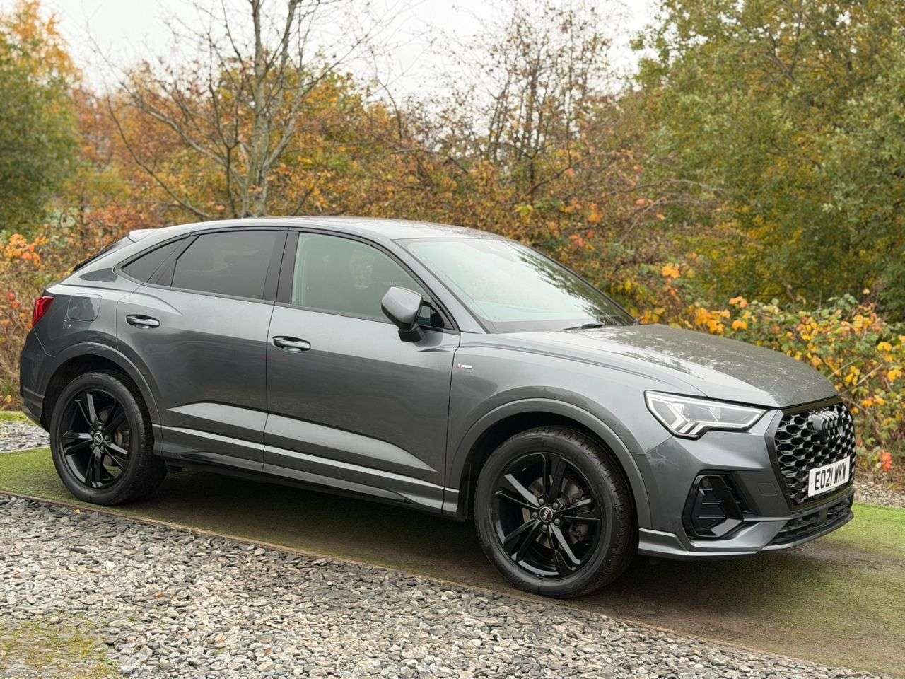 A 2021 AUDI Q3 1.5 TFSI CoD 35 S line Sportback 5dr Petrol S Tronic Euro 6 (s/s) (150 ps) A 2021 AUDI Q3 1.5 TFSI CoD 35 S line Sportback 5dr Petrol S Tronic Euro 6 (s/s) (150 ps)