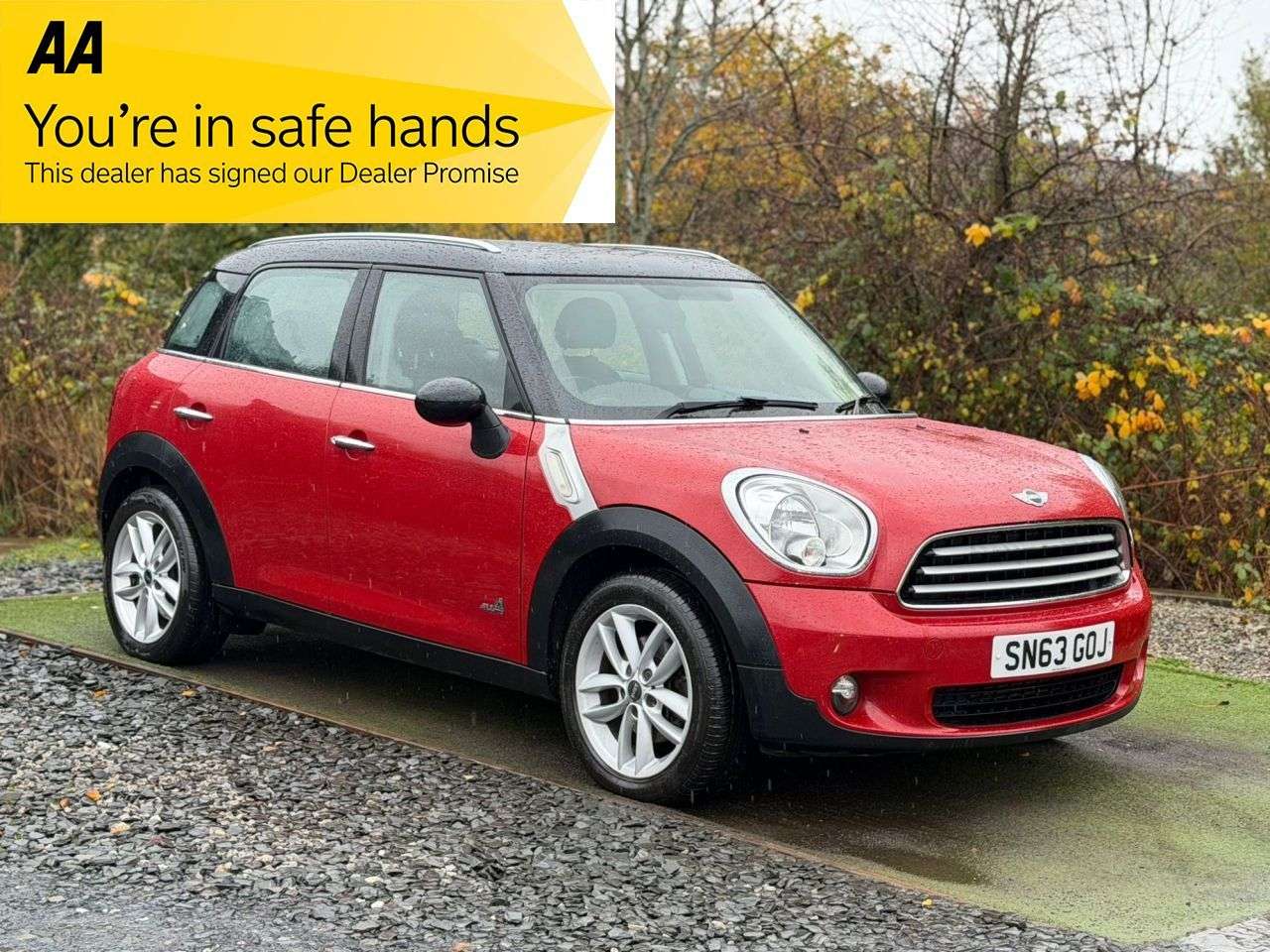 A 2013 MINI COUNTRYMAN 1.6 Cooper D SUV 5dr Diesel Manual ALL4 Euro 5 (s/s) (112 ps) A 2013 MINI COUNTRYMAN 1.6 Cooper D SUV 5dr Diesel Manual ALL4 Euro 5 (s/s) (112 ps)