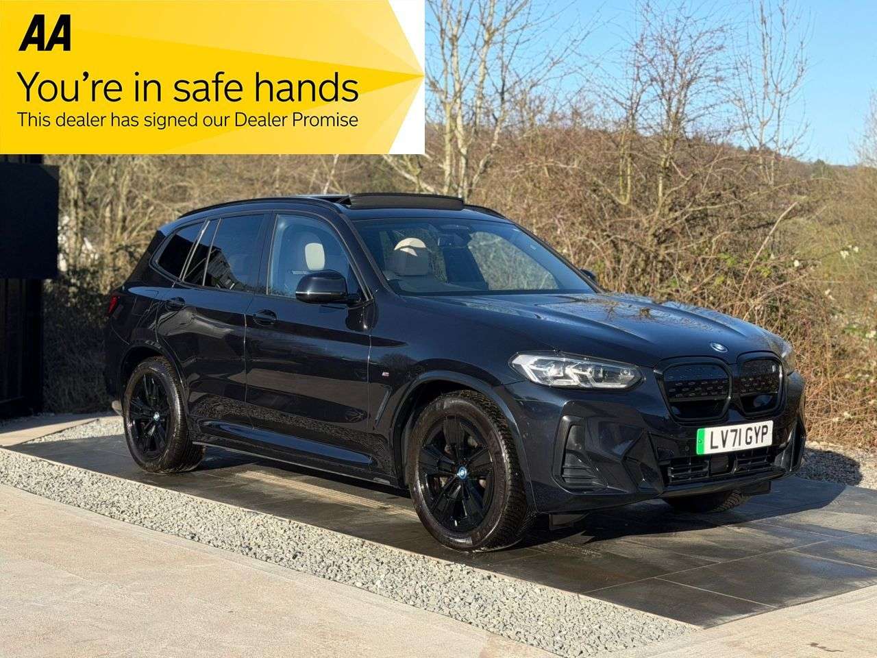A 2021 BMW IX3 80kWh M Sport SUV 5dr Electric Auto (286 ps) A 2021 BMW IX3 80kWh M Sport SUV 5dr Electric Auto (286 ps)