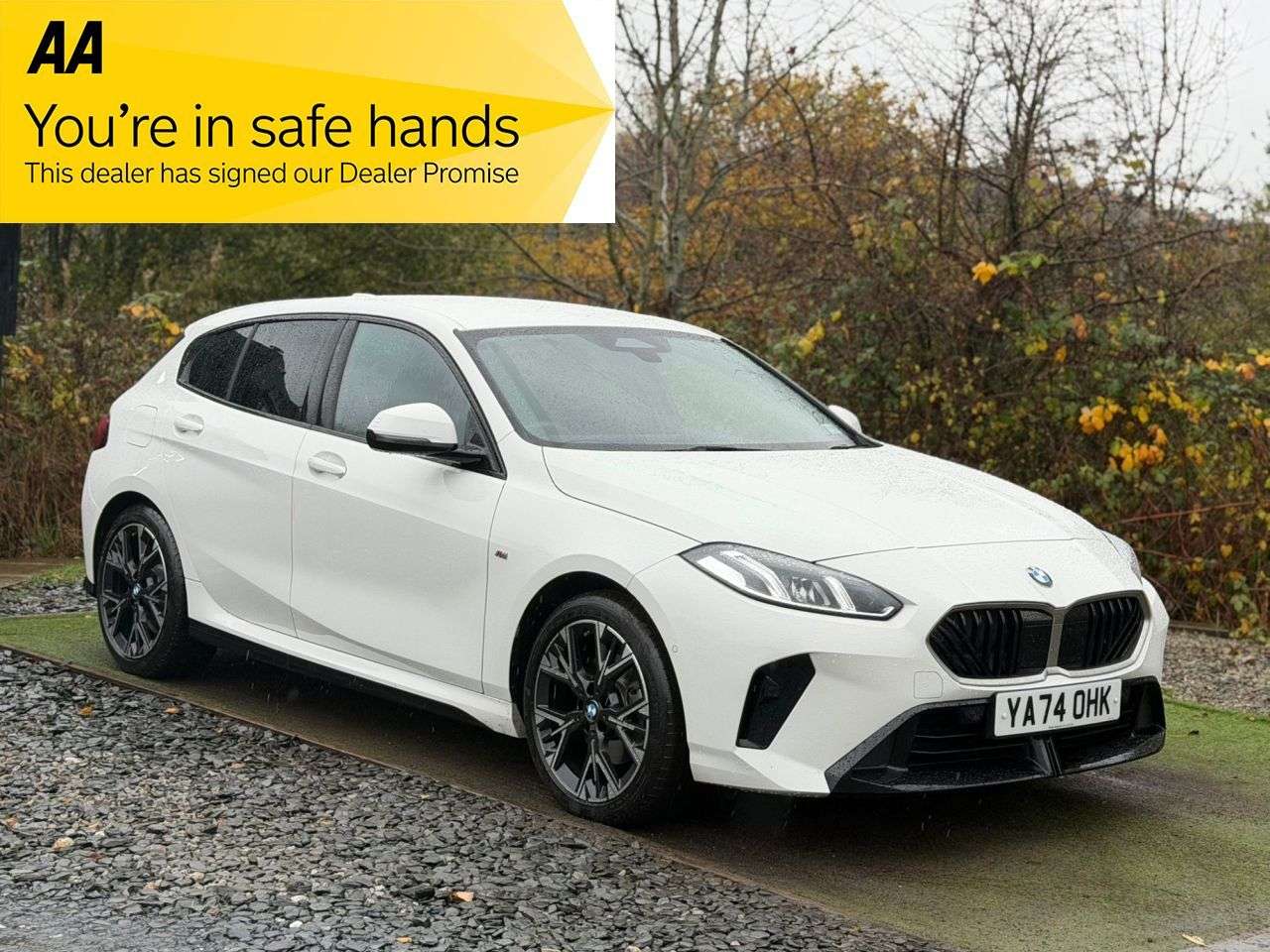 A 2025 BMW 1 SERIES 1.5 120i MHT M Sport Hatchback 5dr Petrol Hybrid DCT Euro 6 (s/s) (170 ps) A 2025 BMW 1 SERIES 1.5 120i MHT M Sport Hatchback 5dr Petrol Hybrid DCT Euro 6 (s/s) (170 ps)