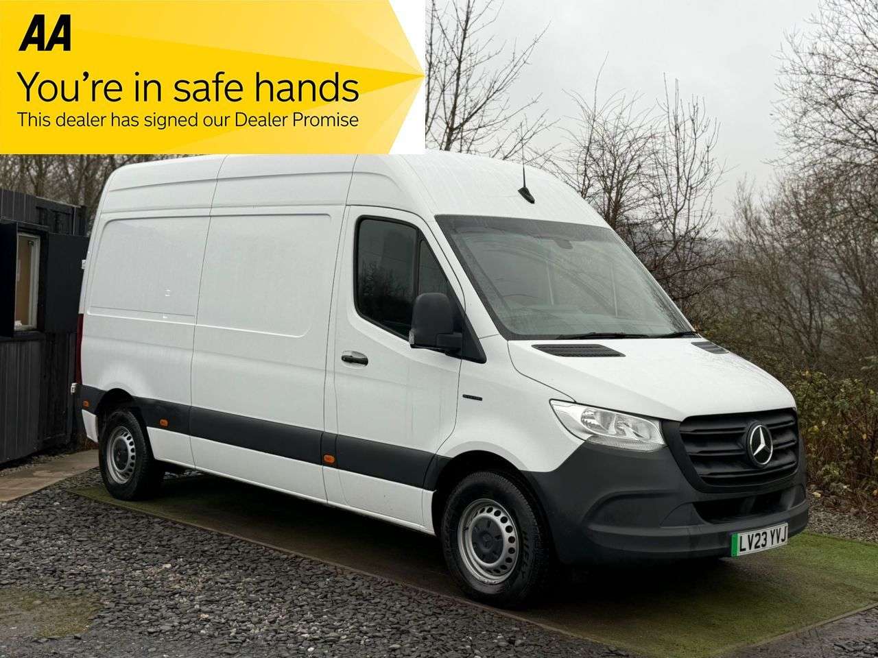 A 2023 MERCEDES-BENZ ESPRINTER 55kWh Progressive Panel Van 5dr Electric Auto FWD L2 H2 20kW Charger (115 p A 2023 MERCEDES-BENZ ESPRINTER 55kWh Progressive Panel Van 5dr Electric Auto FWD L2 H2 20kW Charger (115 p