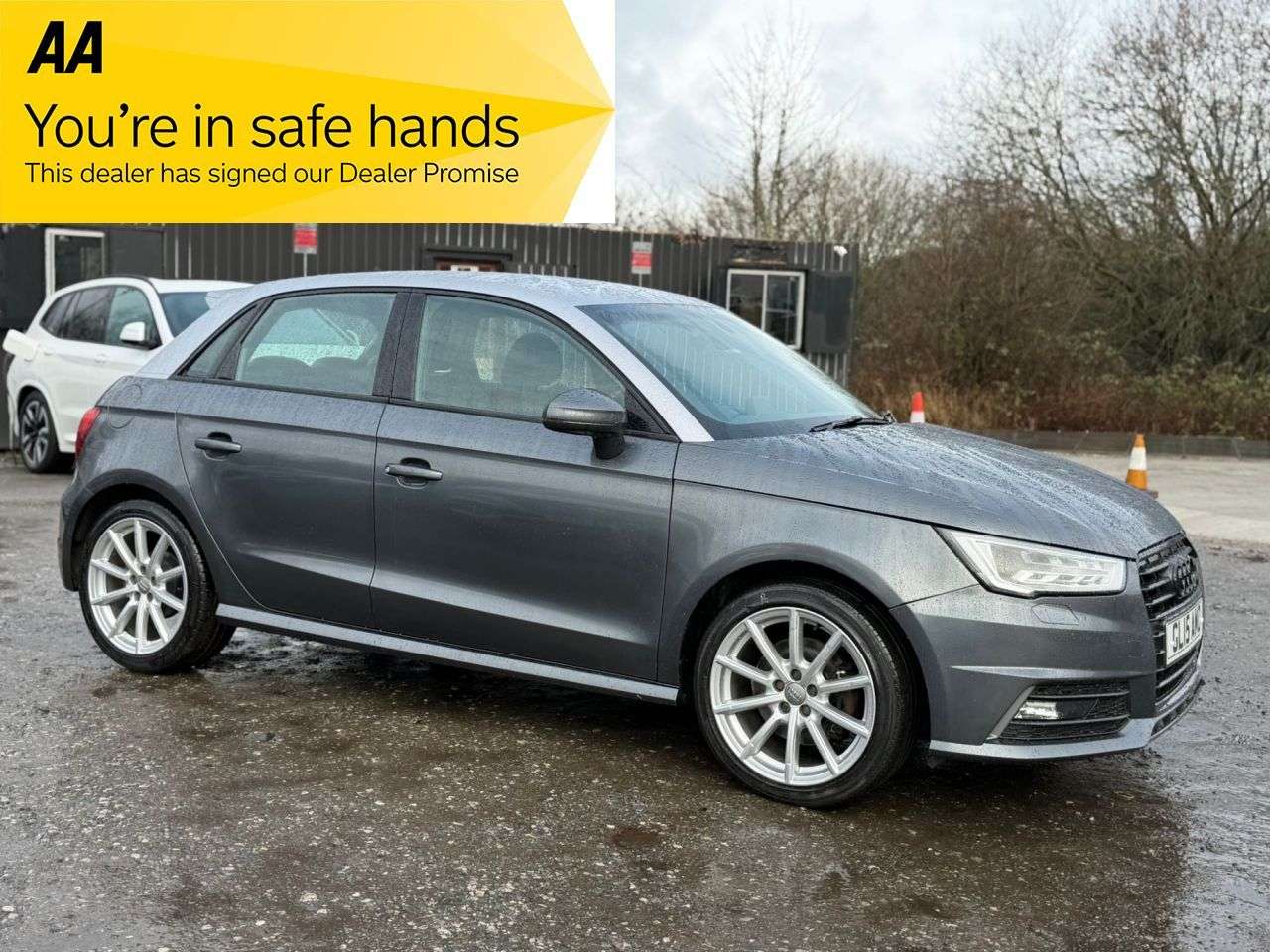 A 2015 AUDI A1 1.4 TFSI S line Sportback 5dr Petrol S Tronic Euro 6 (s/s) (125 ps) REAR PA A 2015 AUDI A1 1.4 TFSI S line Sportback 5dr Petrol S Tronic Euro 6 (s/s) (125 ps) REAR PA