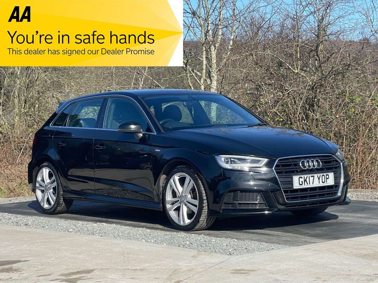 A 2017 AUDI A3 1.6 TDI S line Sportback 5dr Diesel Manual Euro 6 (s/s) (110 ps) SAT NAV BL A 2017 AUDI A3 1.6 TDI S line Sportback 5dr Diesel Manual Euro 6 (s/s) (110 ps) SAT NAV BL