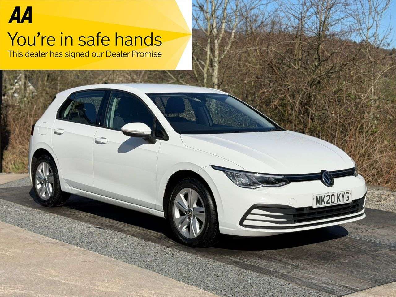 A 2020 VOLKSWAGEN GOLF 1.5 TSI Life Hatchback 5dr Petrol Manual Euro 6 (s/s) (130 ps) SUPER ECONOM A 2020 VOLKSWAGEN GOLF 1.5 TSI Life Hatchback 5dr Petrol Manual Euro 6 (s/s) (130 ps) SUPER ECONOM