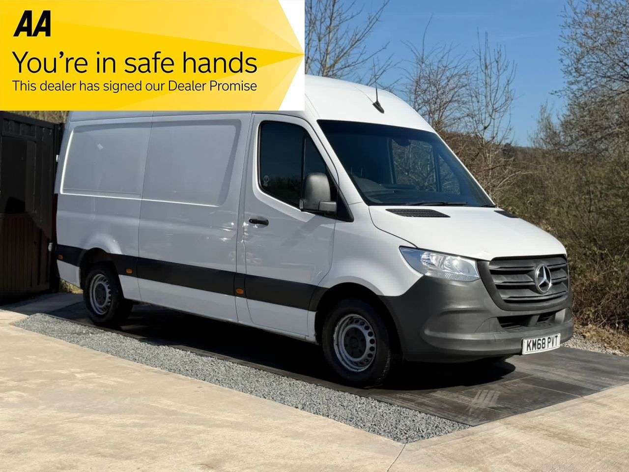 A 2018 MERCEDES-BENZ SPRINTER 2.1 314 CDI Panel Van 5dr Diesel Manual RWD L2 H2 Euro 6 (143 ps) WELL MAIN A 2018 MERCEDES-BENZ SPRINTER 2.1 314 CDI Panel Van 5dr Diesel Manual RWD L2 H2 Euro 6 (143 ps) WELL MAIN