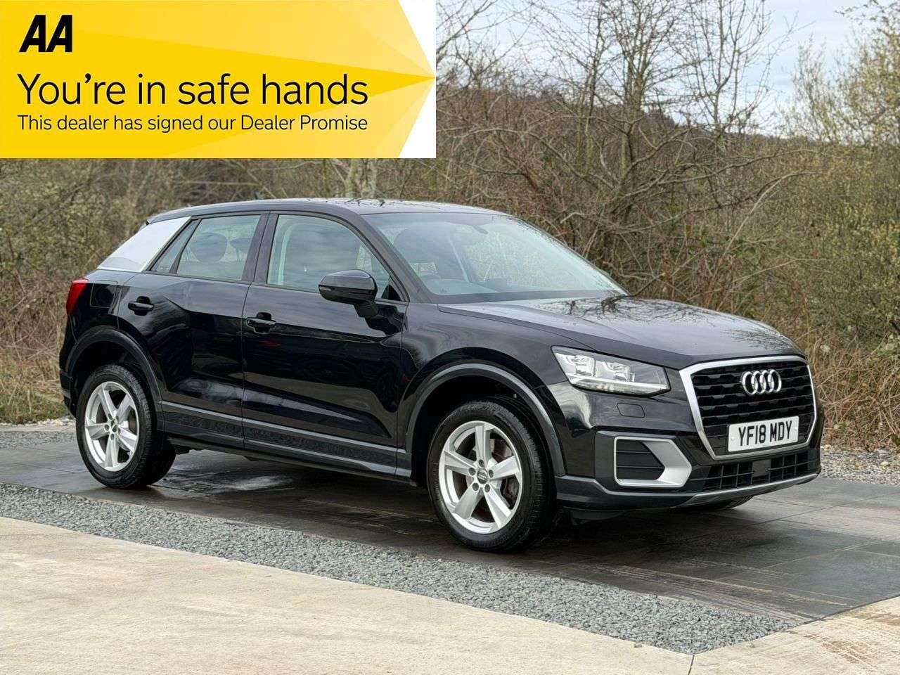 A 2018 AUDI Q2 1.0 TFSI Sport SUV 5dr Petrol Manual Euro 6 (s/s) (116 ps) EXCELLENT SERVIC A 2018 AUDI Q2 1.0 TFSI Sport SUV 5dr Petrol Manual Euro 6 (s/s) (116 ps) EXCELLENT SERVIC