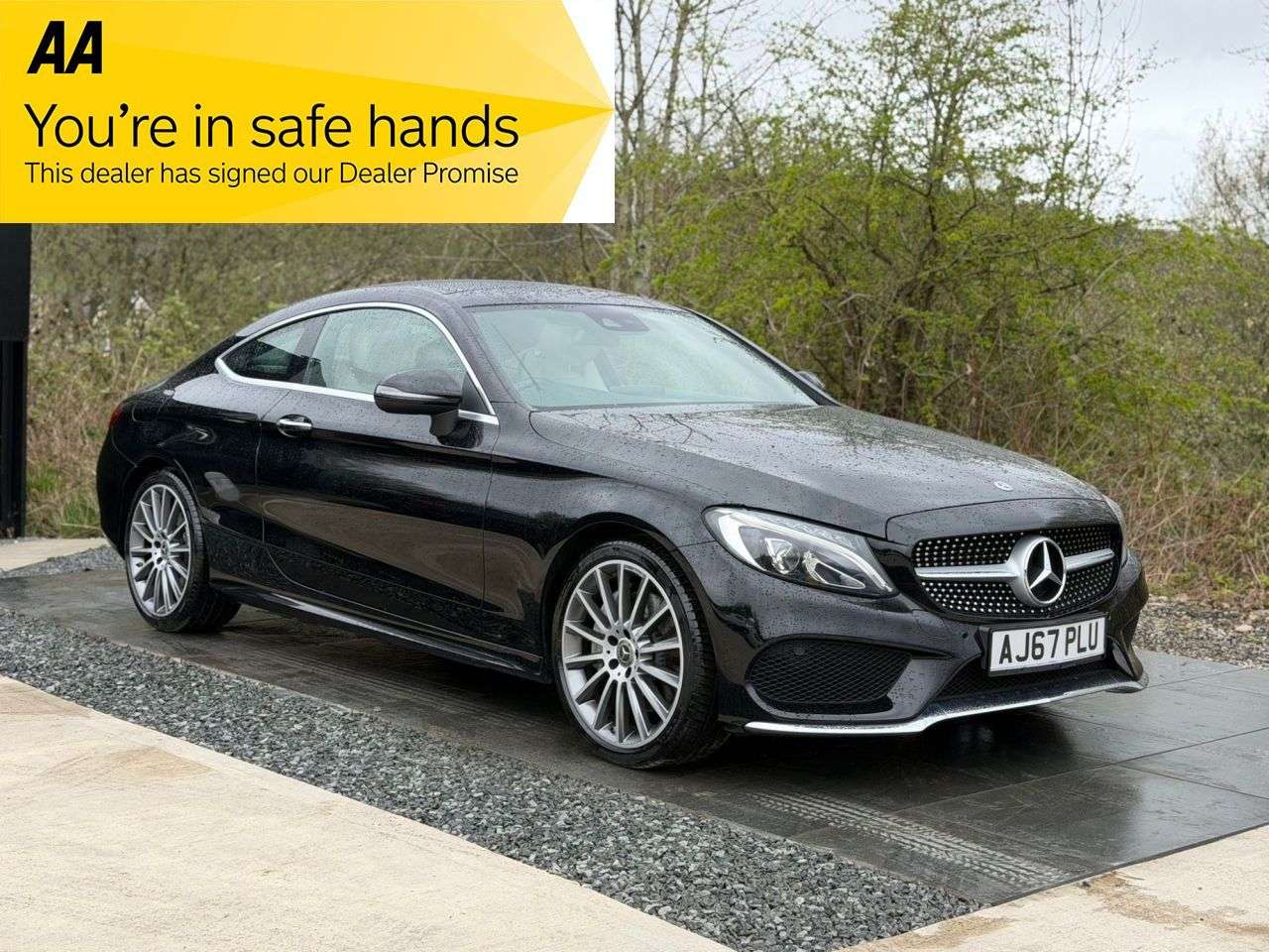 A 2017 MERCEDES-BENZ C-CLASS 2.0 C300 AMG Line (Premium Plus) Coupe 2dr Petrol G-Tronic+ Euro 6 (s/s) (2 A 2017 MERCEDES-BENZ C-CLASS 2.0 C300 AMG Line (Premium Plus) Coupe 2dr Petrol G-Tronic+ Euro 6 (s/s) (2