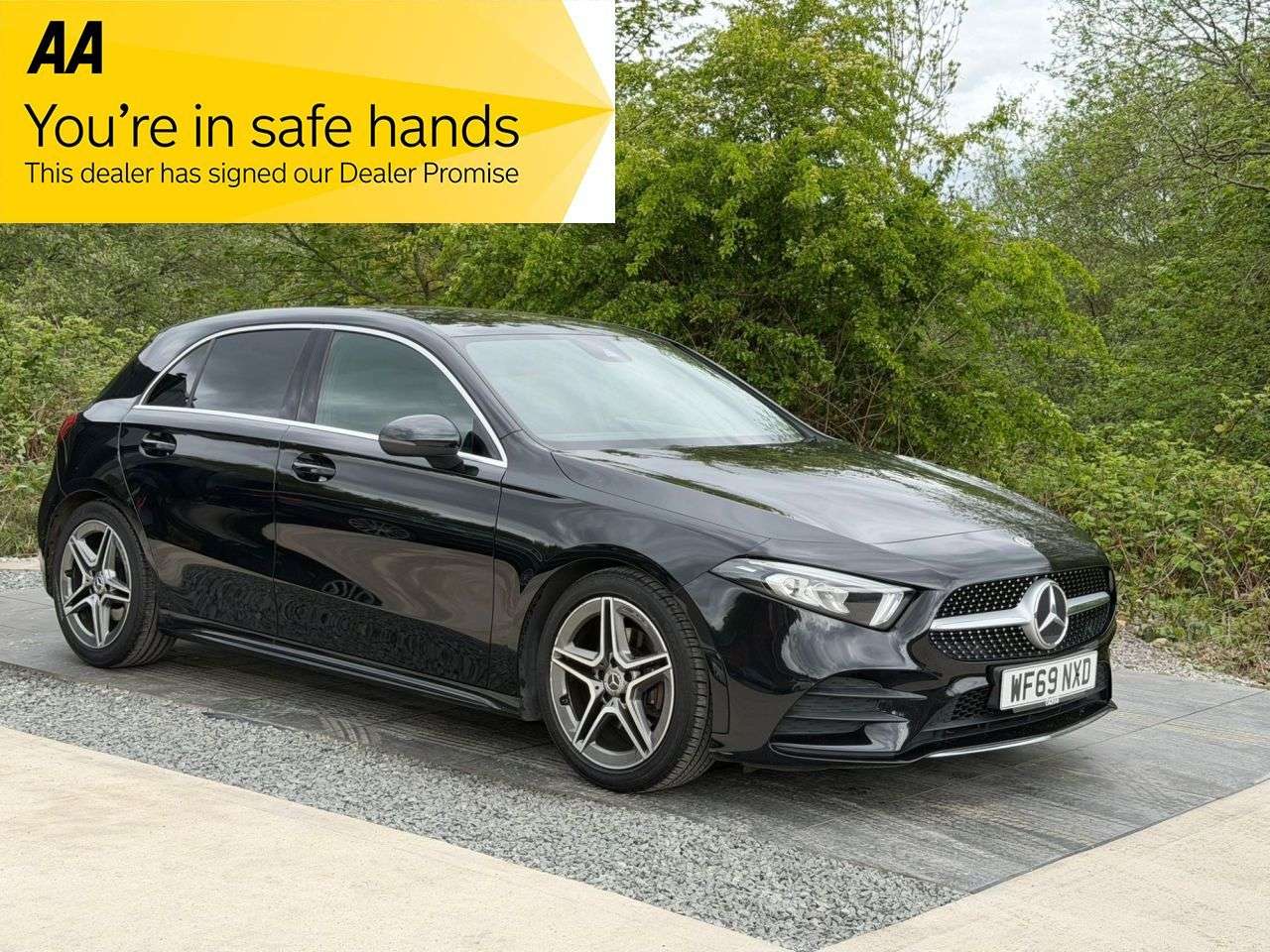 A 2019 MERCEDES-BENZ A-CLASS 1.3 A200 AMG Line Hatchback 5dr Petrol 7G-DCT Euro 6 (s/s) (163 ps) BLUETOO A 2019 MERCEDES-BENZ A-CLASS 1.3 A200 AMG Line Hatchback 5dr Petrol 7G-DCT Euro 6 (s/s) (163 ps) BLUETOO