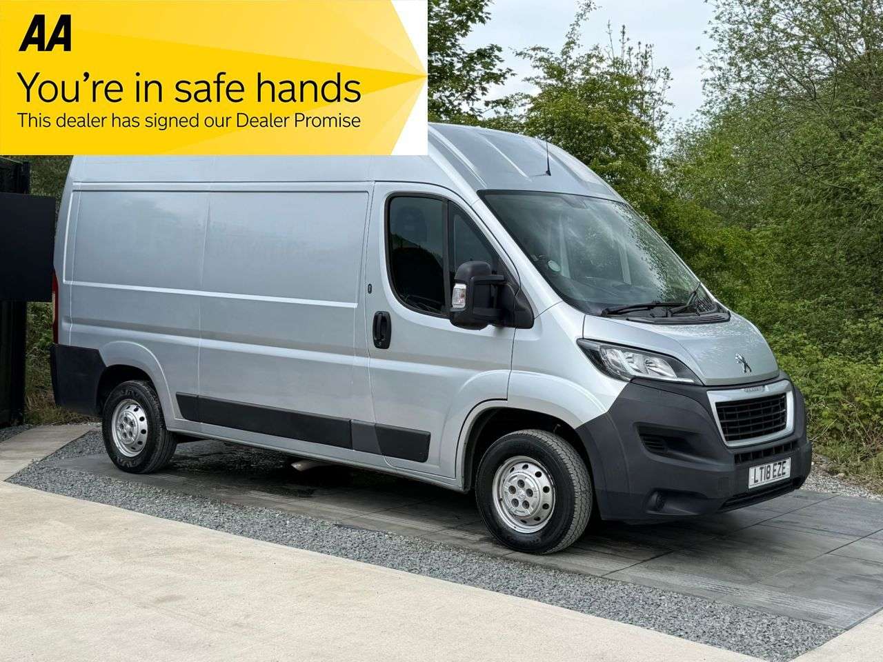 A 2018 PEUGEOT BOXER 2.0 BlueHDi 335 Professional Panel Van 5dr Diesel Manual L2 H2 Euro 6 (130 A 2018 PEUGEOT BOXER 2.0 BlueHDi 335 Professional Panel Van 5dr Diesel Manual L2 H2 Euro 6 (130