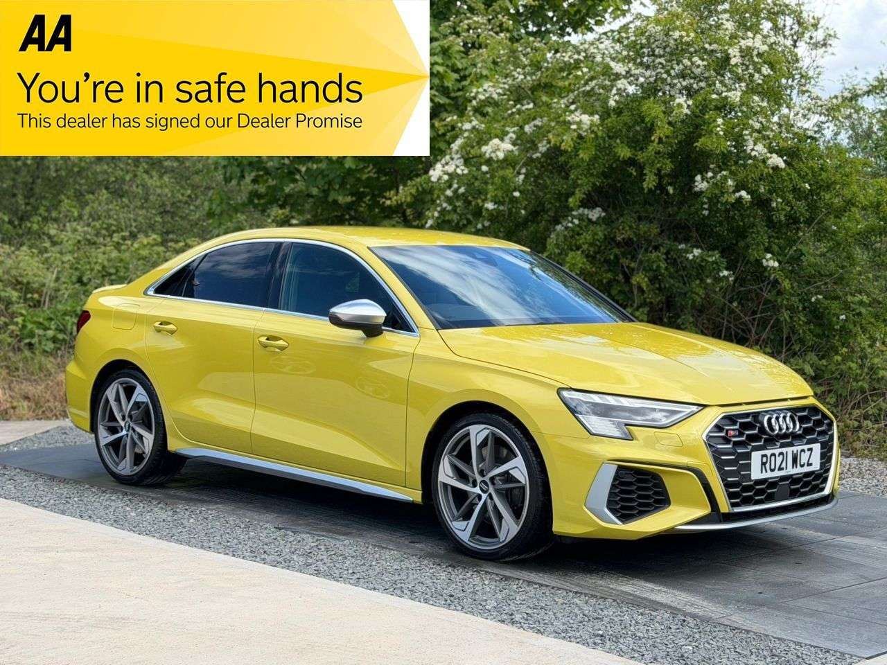 A 2021 AUDI S3 2.0 TFSI Saloon 4dr Petrol S Tronic quattro Euro 6 (s/s) (310 ps) WELL MAIN A 2021 AUDI S3 2.0 TFSI Saloon 4dr Petrol S Tronic quattro Euro 6 (s/s) (310 ps) WELL MAIN