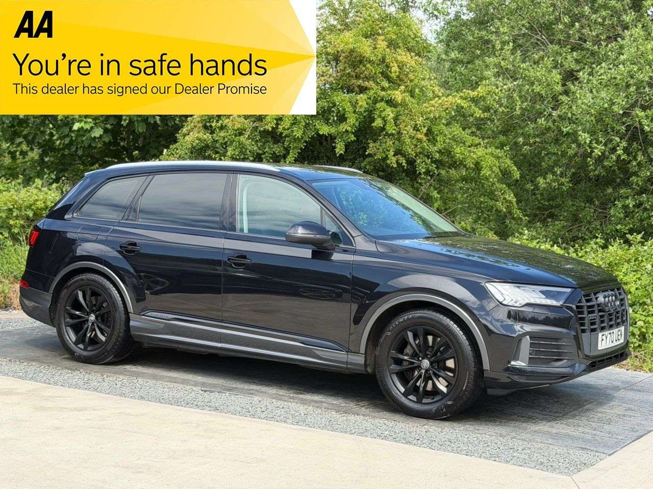 A 2020 AUDI Q7 3.0 TDI V6 50 Sport SUV 5dr Diesel Tiptronic quattro Euro 6 (s/s) (286 ps) A 2020 AUDI Q7 3.0 TDI V6 50 Sport SUV 5dr Diesel Tiptronic quattro Euro 6 (s/s) (286 ps)