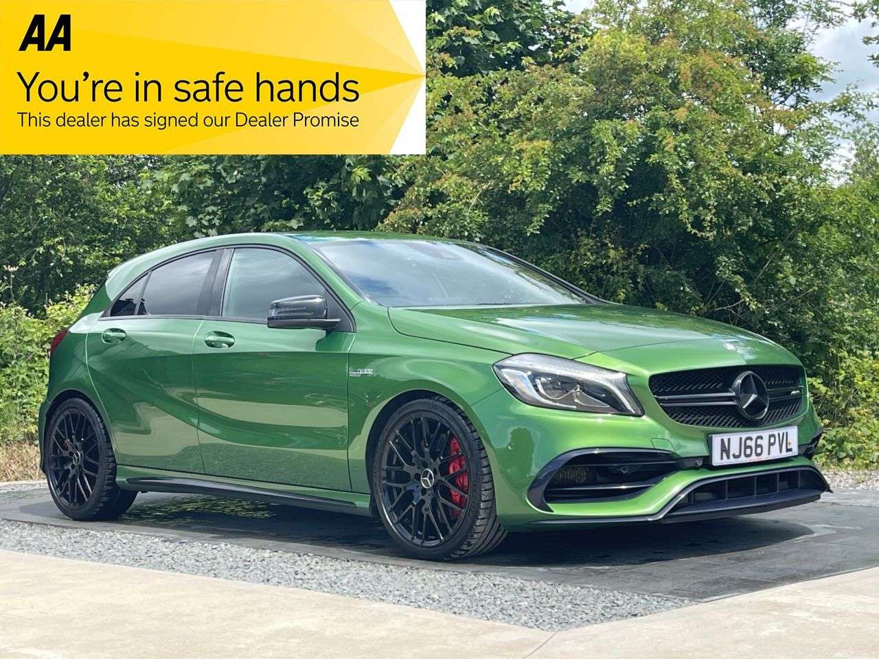 A 2016 MERCEDES-BENZ A-CLASS 2.0 A45 AMG Hatchback 5dr Petrol SpdS DCT 4MATIC Euro 6 (s/s) (360 ps) WELL A 2016 MERCEDES-BENZ A-CLASS 2.0 A45 AMG Hatchback 5dr Petrol SpdS DCT 4MATIC Euro 6 (s/s) (360 ps) WELL